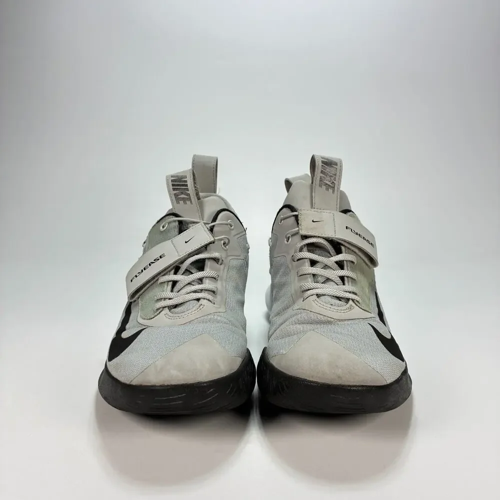Nike Precision 4 FlyEase Light Smoke Grey Basketball Shoes CV3450-002 Men's Sz 9
